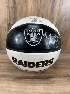 Oakland Raiders Cheerleader Raiderettes Signed Basketball 2012 Cassie and Mary - Picture 1 of 6
