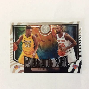 2020-21 Panini Illusions Basketball #24 Julius Randle Career Lineage Knicks - Foto 1 di 2