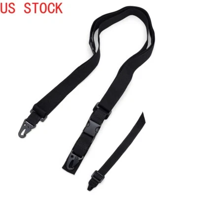 Pistola rifle honda táctica de 3 puntos US correa ajustable montaje de desmontaje rápido negra Foto 1 de 4