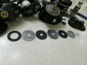 Clicker Drag für Daiwa Lexa 300 Baitcasting Rollen Tuning Unterlegscheiben Kit - Bild 1 von 6