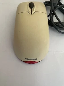 Microsoft USB & PS/2 Compatible Optical Wheel Computer Mouse 1.1A - Picture 1 of 5