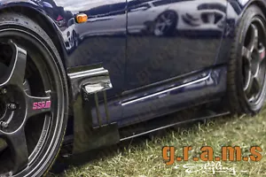 Honda S2000 CARBON Side Skirt Extensions / Side Steps for Aero, Performance v8 - Picture 1 of 9