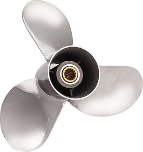 SOLAS Propeller Edelstahl 9 1/4 x 11 für Tohatsu 9,9 - 18 PS - Picture 1 of 1