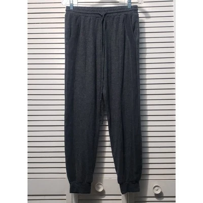 Bolsos elásticos femininos Michael Stars joggers macios cinza carvão médio - Imagem 1 de 4