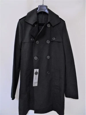 Trench coat chaqueta exterior Christian Dior para hombre talla 44 color negro sin usar Foto 1 de 4