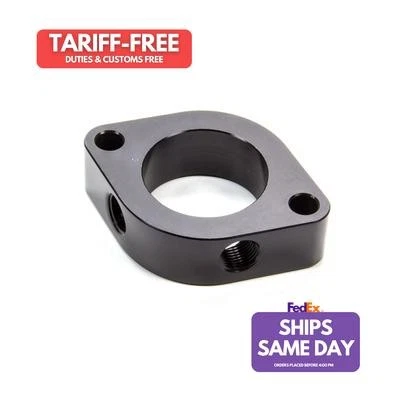 Meziere WN0028S, un espaciador de cuello de agua de aluminio negro - piezas de rendimiento negras Foto 1 de 4