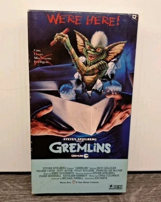 Gremlins (VHS, 1990) Tested - Image 1 of 4