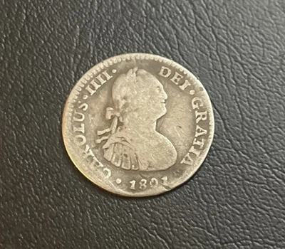1801 1 Reale Spanish Colonial Silver Coin - Image 1 of 4
