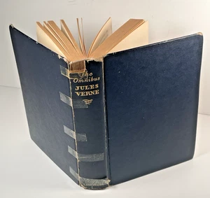 The Omnibus Jules Verne 1933 Lippincott Vintage Adventure Classics Book - Picture 1 of 18