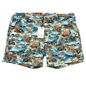 Robert Graham Badeshorts Badehose Herren 2XL Badehose Bademode Hawaii Surfboard - Bild 1 von 5