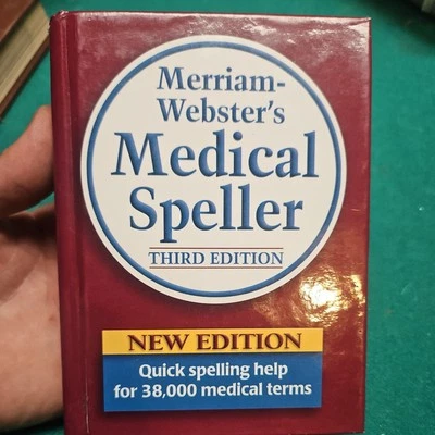 Merriam-Webster's Medical Speller 3rd Edition by Inc. Merriam-Webster (2007,... - Image 1 of 2