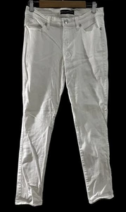 Rock & Republic Womens Stretch Skinny Ankle Denim Jeans White Size 10 - Picture 1 of 14