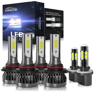 For GMC Sierra 1500 HD 2001-2002 SLE Crew Cab Pickup 4-Door 6.0L Hi/Lo Fog Beam — 第 1/4 张图片