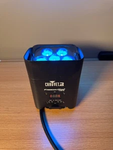 Chauvet DJ Freedom Par Tri-6 RGB Wireless LED Par Wired Only Battery Dead, Works - Picture 1 of 12