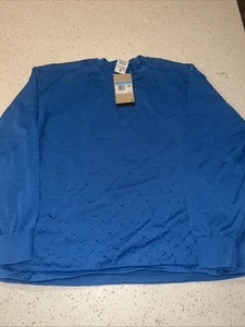 Nike FN2612-402 Men's Sz M Star Blue Tech Pack L/S Oversized Sweater $150 - Picture 1 of 6