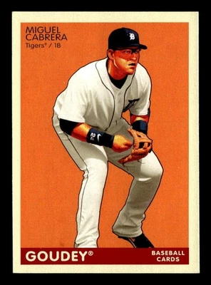 Upper Deck Goudey #72 2009 Miguel Cabrera C139 Foto 1 de 2