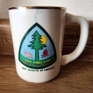 Taza de colección Boy Scouts Lost Pines Camp Capitol Área Council BSA 3 3/4" - Imagen 1 de 8