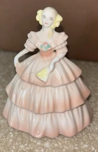 Vintage Coalport Figurine Figurine "Minnettes" Summertime. Bone China England - Picture 1 of 3