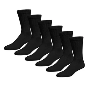 Premium Women’s Soft Breathable Cotton Crew Socks, Non-Binding & Comfort Diab... - Picture 1 of 5