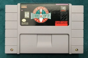 Brunswick World Tournament of Champions Bowling Super Nintendo - Picture 1 of 3