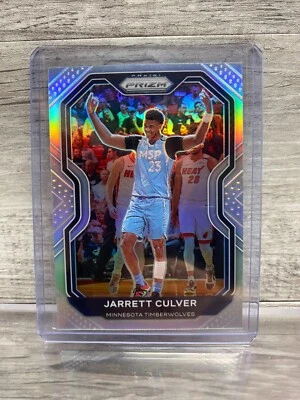 Jarrett Culver 2020-21 Prizm Silver #238 Minnesota Timberwolves - Image 1 of 2