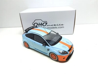 Ford Focus RS MK2 Gulf LeMans Edit. 2010 - 1/18 OTTOMOBILE Limited 999 pcs - Immagine 1 di 4