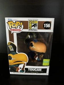 Funko Pop 2022 SUMMER CONVENTION Ad Icons TOUCAN PIRATE 156 Vinyl Figur - Bild 1 von 6