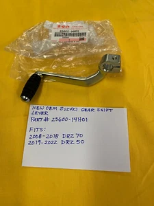 NUEVO FABRICANTE DE EQUIPOS ORIGINALES SUZUKI palanca de cambios DRZ 70/DRZ 50 / DRZ70 / DRZ50 (25600-14H01) - Imagen 1 de 3