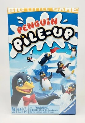 Penguin Pile Up Travel Game 4+ 1-4 Players NEW - Image 1 of 2
