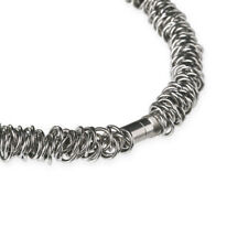 Ernstes Design Edvita Collier Necklace K134 Stainless Steel 16 1/2in New