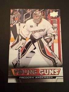 2013-14 Upper Deck Frederik Andersen Young Guns Card #462 - Picture 1 of 2