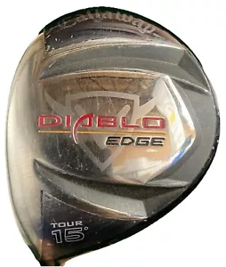 Callaway Diablo Edge Tour 3 Wood 15* 70g Regular Graphite 43" LH Cover New Grip - Picture 1 of 18
