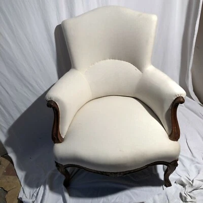 LARGE BERGERE STYLE LOUIS XV EDPOQUE NAPOLEON III EXCEDLLENT ETAT - Photo 1/4