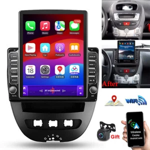 Radio Coche Peugeot 107 2005-2014 9.7" Android 13 GPS Navi CarPlay BT WIFI 64G - Imagen 1 de 15
