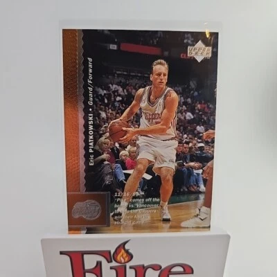 1996-97 Upper Deck - #55 Eric Piatkowski Los Angeles Clippers  - Image 1 of 4