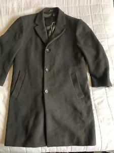 Cappotto invernale misto cashmere Geoffrey Beene taglia 40 3 bottoni foderato in raglan - Foto 1 di 9