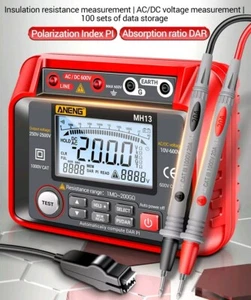 Professional Digital Insulation Tester Megohmmeter Ohm Tester Multimeter - Picture 1 of 15