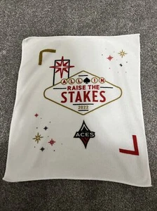 WNBA Las Vegas Aces Towel All In Raise The Stakes 2022 Playoffs Plum A’ja Wilson - Picture 1 of 1