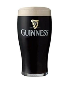 Personalised One Pint Guinness Beer Glass with Gold Harp Design, Engraved Gift - Picture 1 of 1