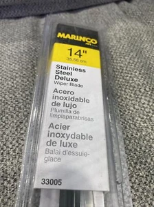 Marinco Deluxe Stainless Steel Deluxe Wiper Blade - 14" *Only One Left* - Picture 1 of 5