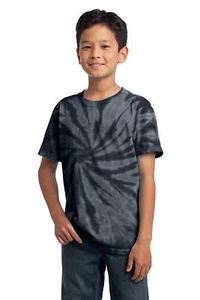 Port & Company PC147Y Youth 5.4 oz Tie Dye Tee Stylish T-Shirt - Pack Of 2 - Picture 1 of 22