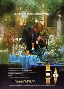 1977 Hamilton Digital Watch Original Color Print Ad - Picture 1 of 1