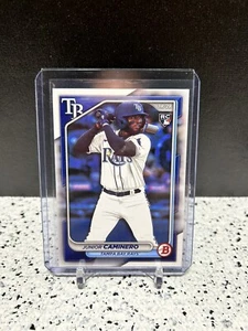 2024 Bowman Junior Caminero RC Base Paper 20 Tampa Bay Rays - Picture 1 of 2