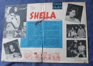 SHEILA / Article de presse 60's TINTIN - Picture 1 of 1