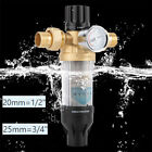 20 mm & 25 mm Wasserfilter Hauswasserwerk Filtereinsatz Leitungswasser Filter