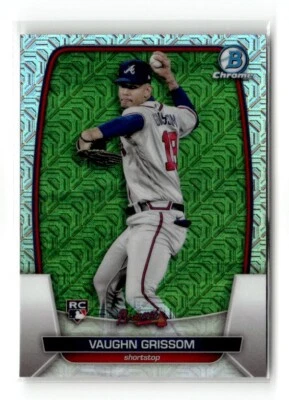 2023 Bowman - Mojo Refractor #42 Vaughn Grissom (RC) - Image 1 of 2