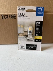 FEIT Electric 2 watts Wedge LED Bulb 170 lumens Soft White Specialty 20 Watt - Picture 1 of 2