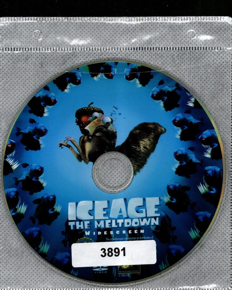 Ice Age: The Meltdown (2006) DVD  *DISC ONLY* = REGION 1 - Ray Romano - Image 1 of 1