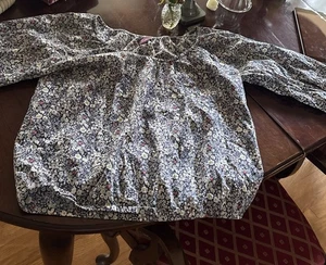 Liberty Art Fabric for J Crew Bluse Small - Bild 1 von 5