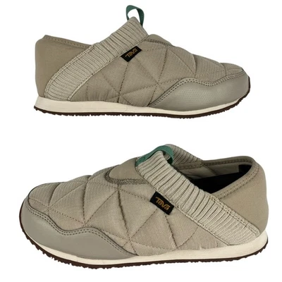 Zapatilla botín acolchada Teva ReEmber para mujer 7 plumas gris crema beige 1125471 Foto 1 de 4